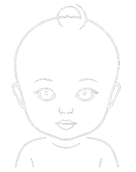 Thumbnail Logo for Helene Simpson Photography. Babys smiling face